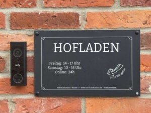 Hofladenschildklingel