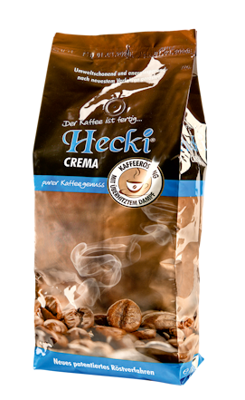 Kaffeebohnen crema 1000g hecki 441
